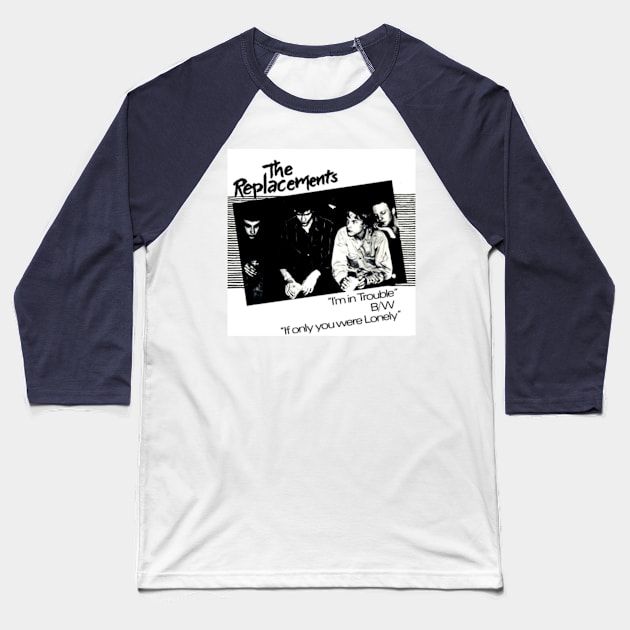 I'm In Trouble 1981 Baseball T-Shirt by AlternativeRewind